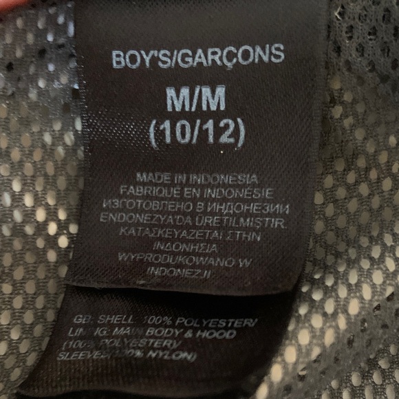 The North Face Kids Black and Yellow Raincoat/Spring Jacket - Picture 9 of 12